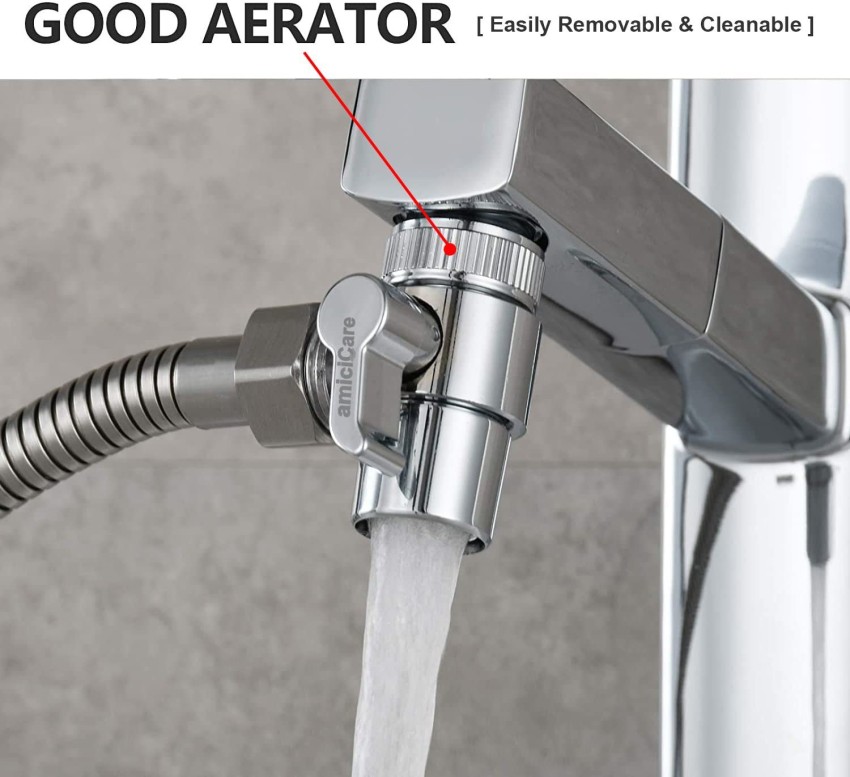 M24 Adapter Sink Valve Diverter Faucet To Hose Adapter Kitchen Bathroom  Brass