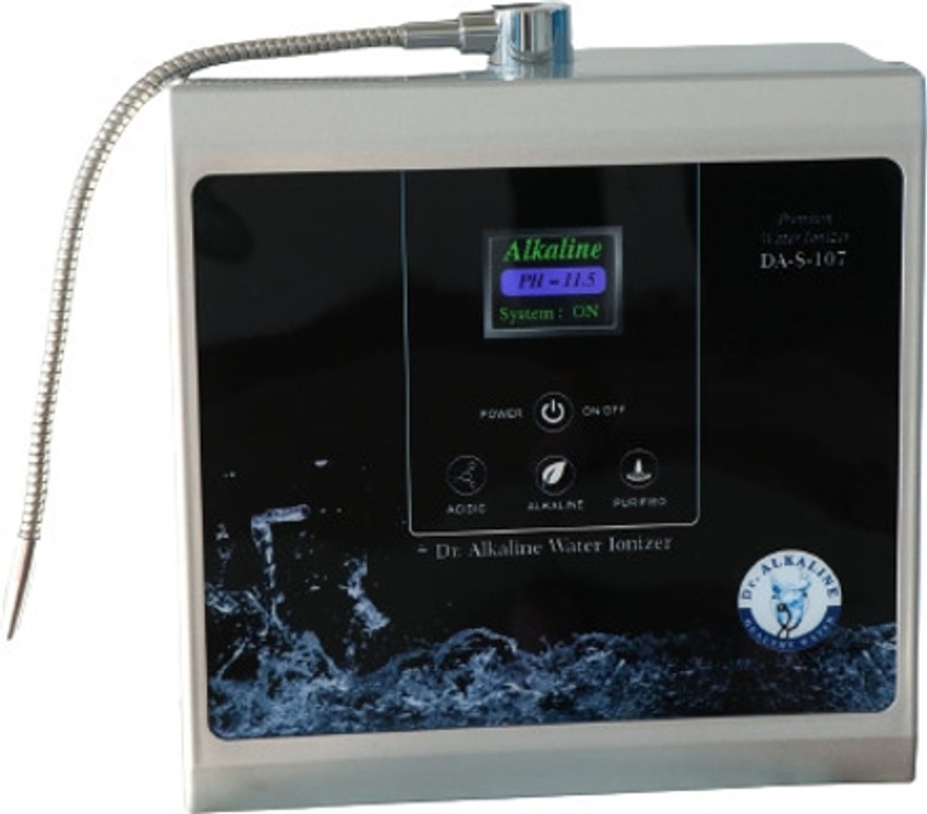 Dr Alkaline Water Ionizer DA S 107 2.5 pH 11.5 pH Tap Mount Water Filter Price in India Buy Dr Alkaline Water Ionizer DA S 107 2.5 pH 11.5 pH Tap