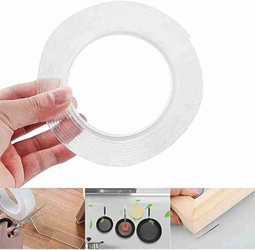 gobuy Double Sided Tape Heavy Duty for Walls Washable Reusable Strong  Sticky Strips Grip Tape - Buy gobuy Double Sided Tape Heavy Duty for Walls  Washable Reusable Strong Sticky Strips Grip Tape