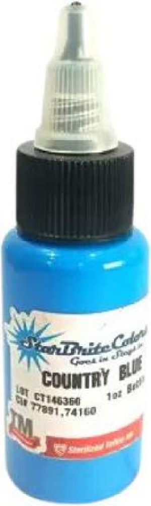 Tattoo Empire Star Bright Colours Country Blue 1oz Tattoo Ink