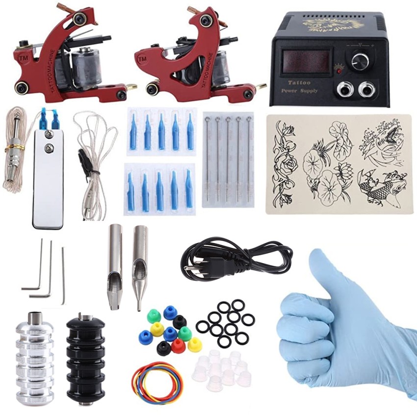 Tattoo Kits Sets  DOUBLE COIL MACHINE KIT Manufacturer from Mumbai