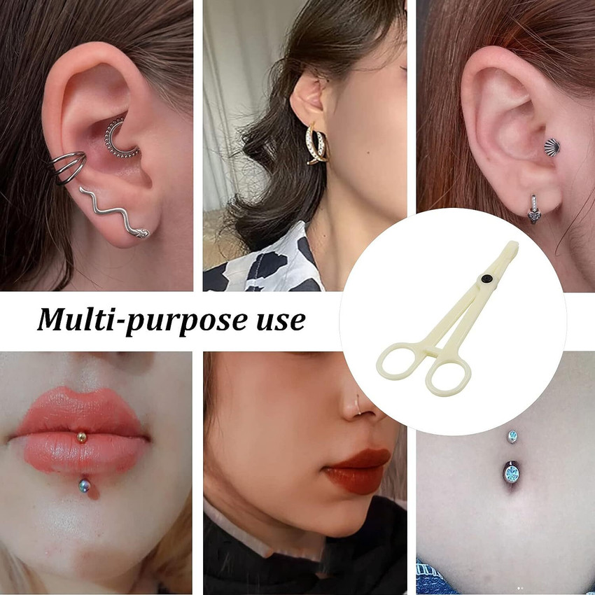 Septum piercing ear deals