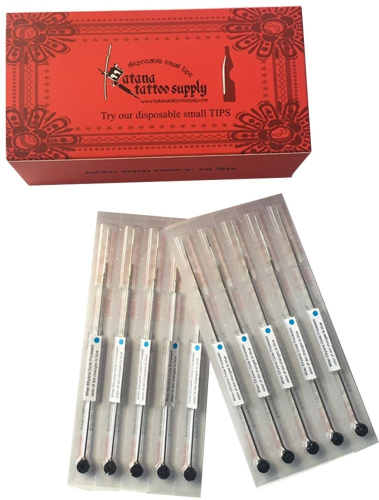 Buy 100pcs Disposable Tattoo TipsTazay Clear Plastic Tattoo Tips Tubes For Tattoo  Needles Round Diamond FlatMagnum Sterilize Tips Grips Tattoo Supplies  3RT Online at desertcartINDIA