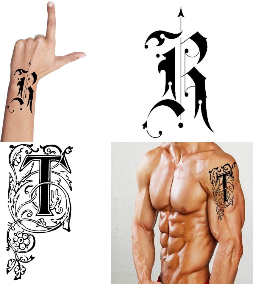 Different types of T letter Tattoo on hand  YouTube