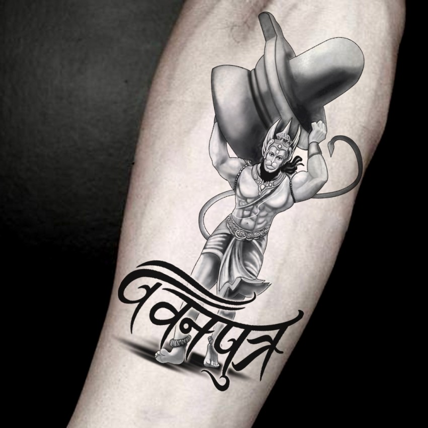 Lord hanuman tattoo #hanumantattoo #hanumanstatus #tattoo #shortsvideo  #handtattoo #shortsviral #art - YouTube