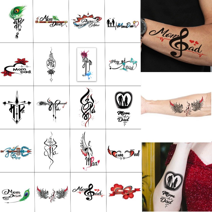 15 Stylish Maa Paa Tattoo Designs for Everyone 2023