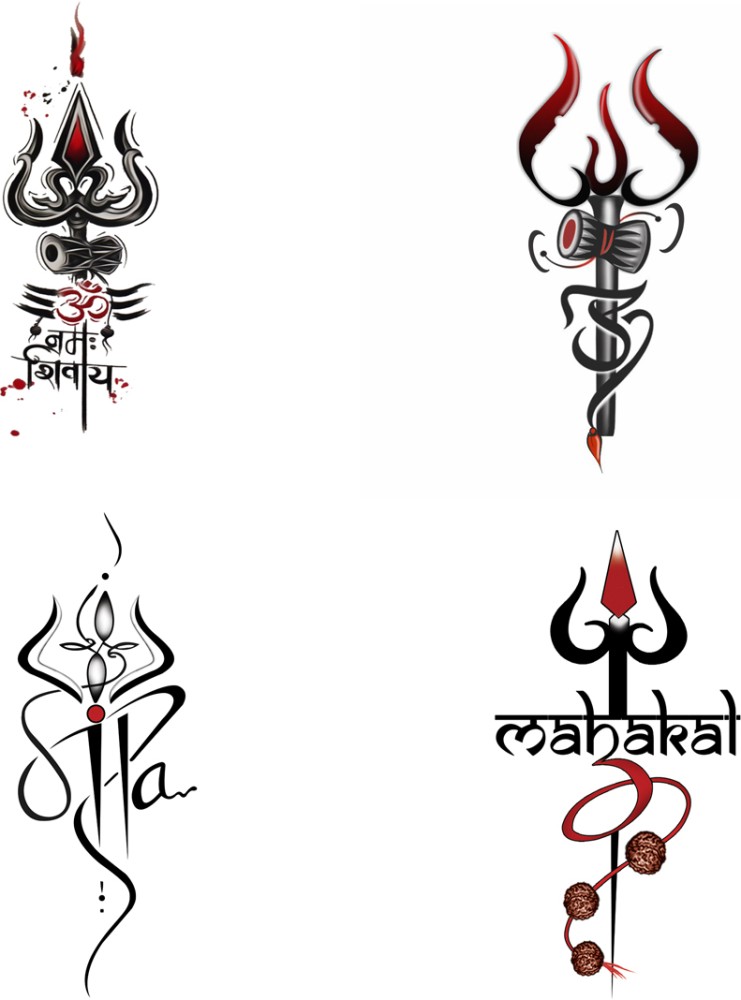 TRISHUL WITH MAHAKAAL TATTOO  Hand tattoos for guys Mom tattoo designs  Shiva tattoo design