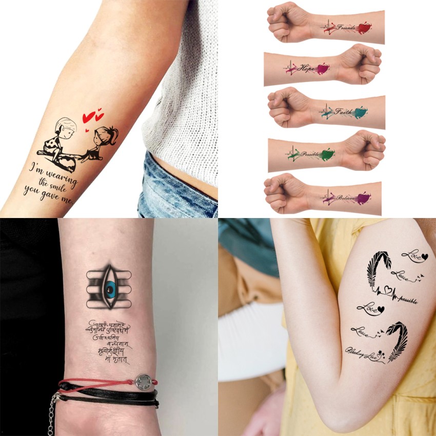 Small Size 6x6cm Different Black Small Couples Tattoos Design Sex Girl Boy  Temporary Tattoo Sticker Body Art On Hands Fake Tatoo  Temporary Tattoos   AliExpress