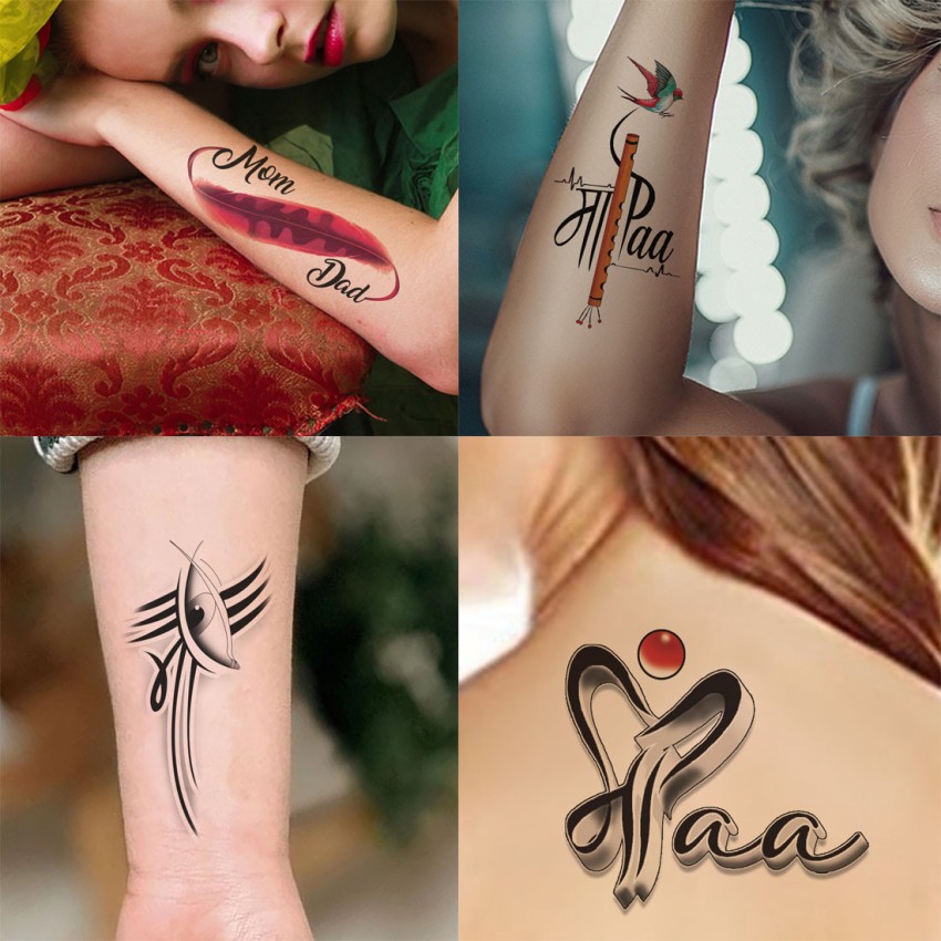 Maa Paa Tattoo Design  Tattoo  Latest Tattoo Design 2019   YouTube