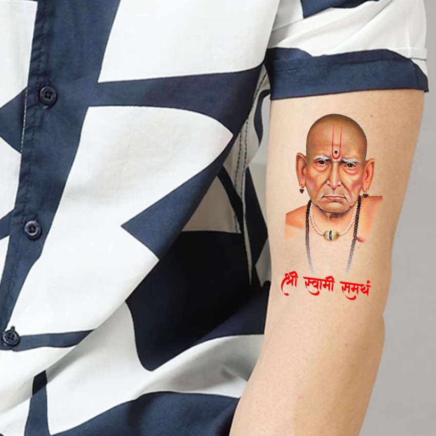 Tattoo uploaded by sant ink tattoos • Shree Swami Samarth tattoo • Tattoodo