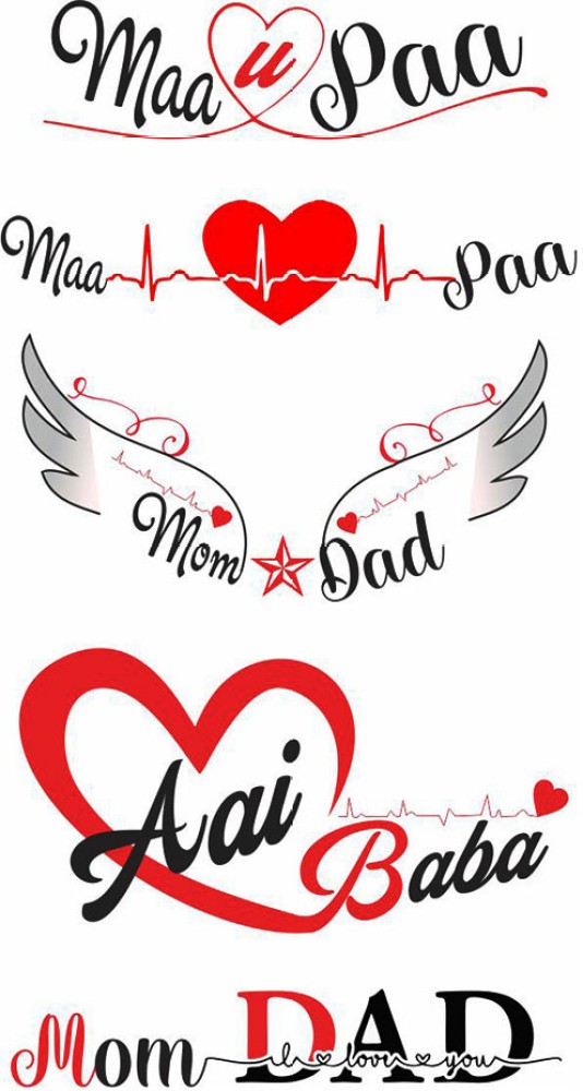 Mom Dad Tattoo  Love You Mom  Dad  YouTube