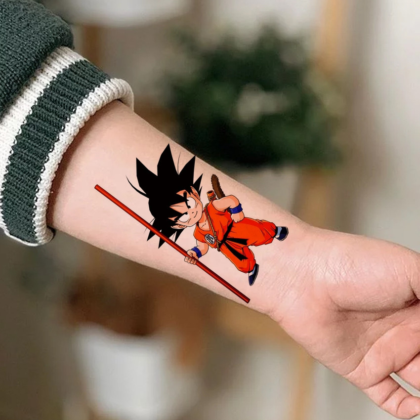 Goku Logo Tattoo