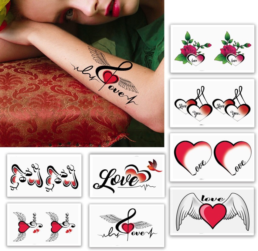 Premium Vector  Celtic heart pattern oriental tattoo for the lower back  girls transferable temporary tattoo