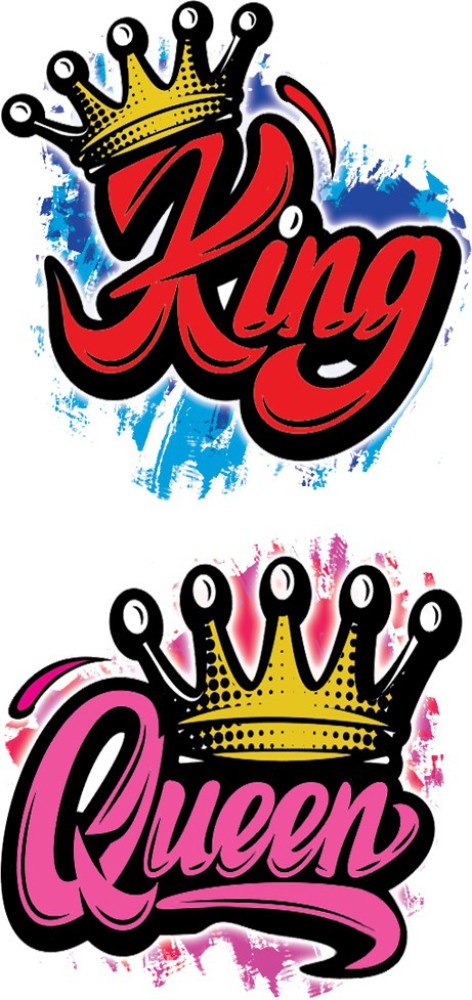 King and Queen Design Graphic by TribaliumArt · Creative Fabrica