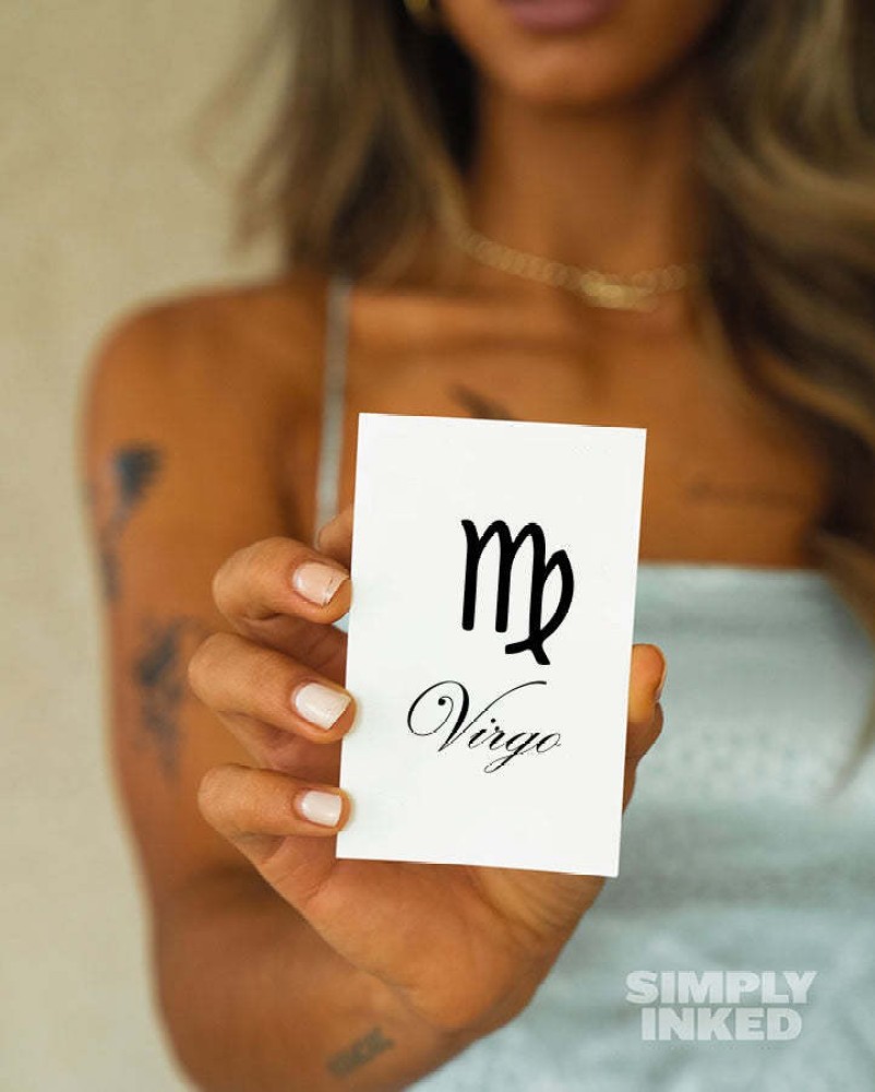 Maria peligro  Virgo tattoo Virgo tattoo designs Astrological symbols