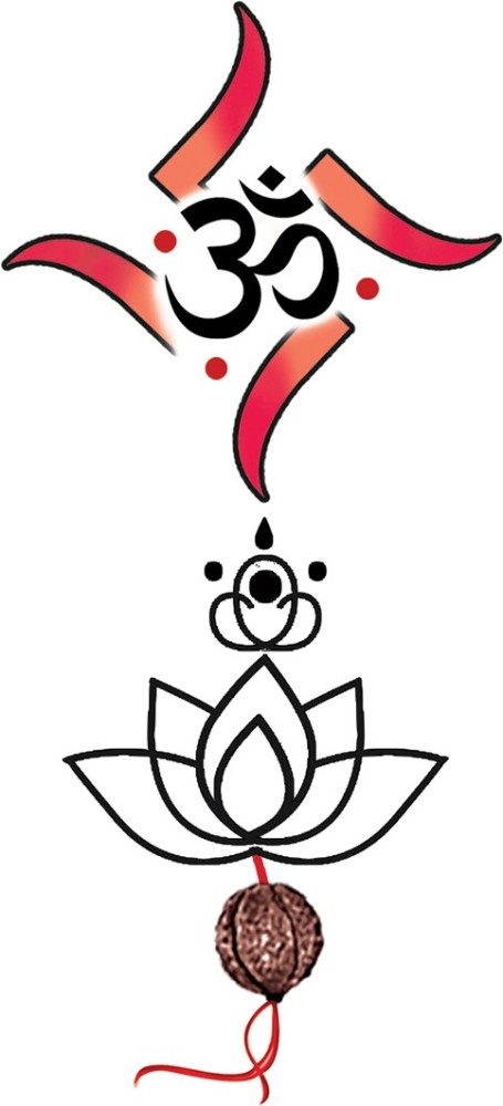 ohm lotus tattoo meaning