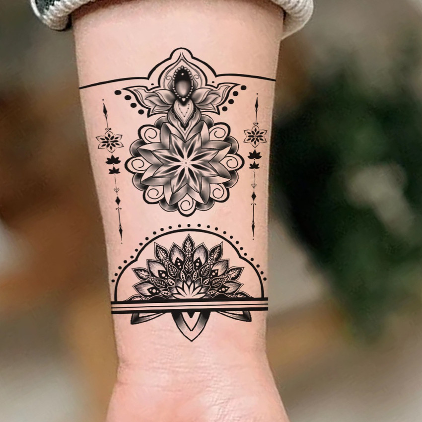 Temporary Tattoowala Floral Mandala Tattoo Waterproof For Boys and Girls  Temporary Body Tattoo - Price in India, Buy Temporary Tattoowala Floral Mandala  Tattoo Waterproof For Boys and Girls Temporary Body Tattoo Online