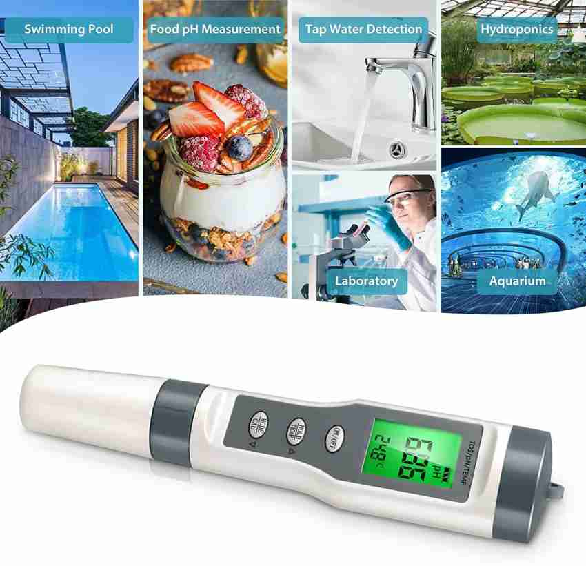 3 In 1 Lcd Digital Water Quality Tester For Drinking Water Aquarium