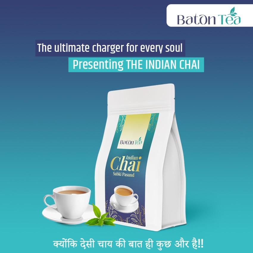 Baton Tea Indian Chai, A Sip of Tradition