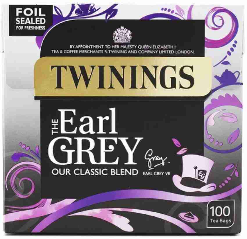 Twinings of London Jasmine Earl Grey Black Tea Bags, 20 count