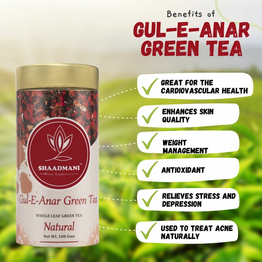 Benefits of pomegranate green tea best sale