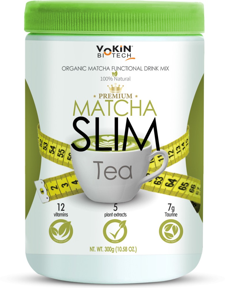 Vokin Biotech Premium Matcha Slim Green Tea Powder for Weight Loss