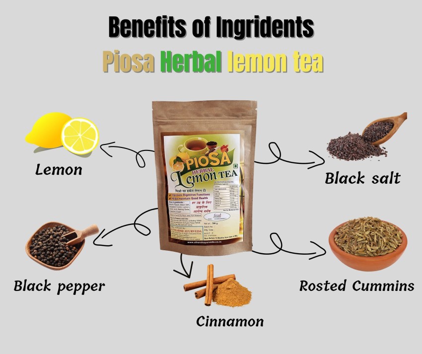 Piosa Herbal Lemon Tea 500 gm. Lemon Herbal Tea Pouch Price in India Buy Piosa Herbal Lemon Tea 500 gm. Lemon Herbal Tea Pouch online at Flipkart