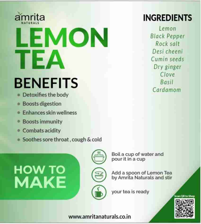 Lemon herbal hotsell tea benefits