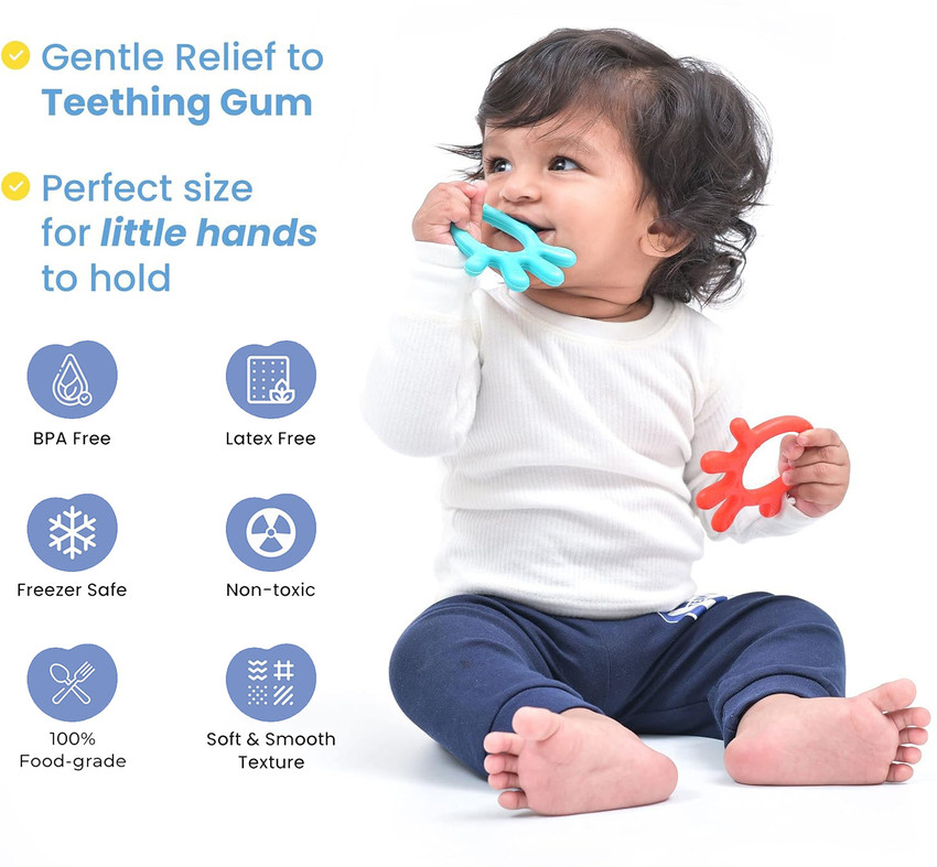 Silicone teething toy discount