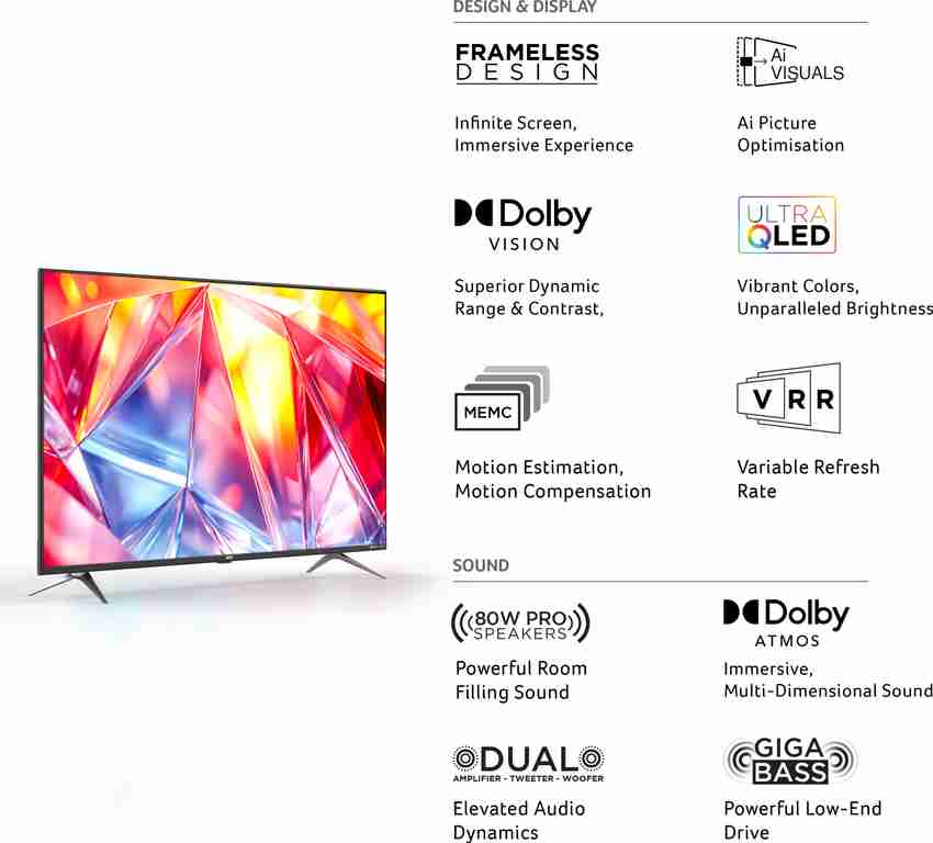 Acer Super Series 1.387 M (55 inch) QLED Ultra HD (4K) Smart