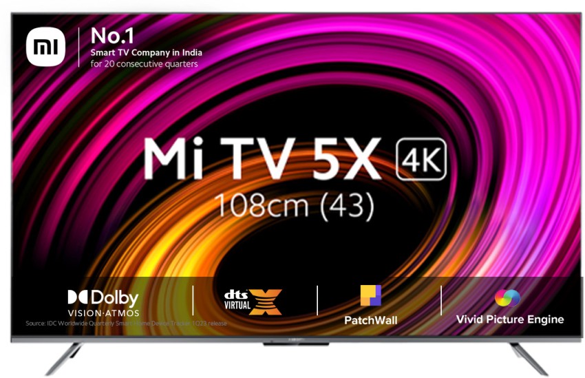 Xiaomi TV A 43 FHD Dolby Audio Smart TV: Enhanced Entertainment at Your  Fingertips