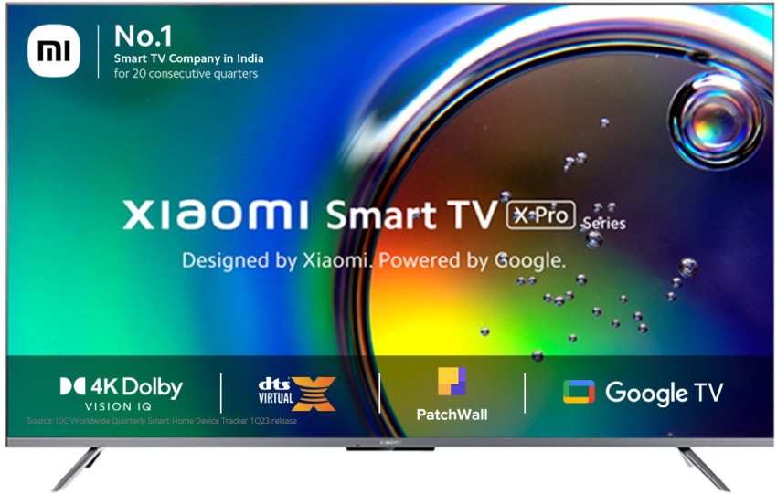 Télévision 50 XIAOMI 50M6-6AEU Smart TV Android 10.0 4K UHD – HDR –  Bluetooth – Récepteur Intégré 