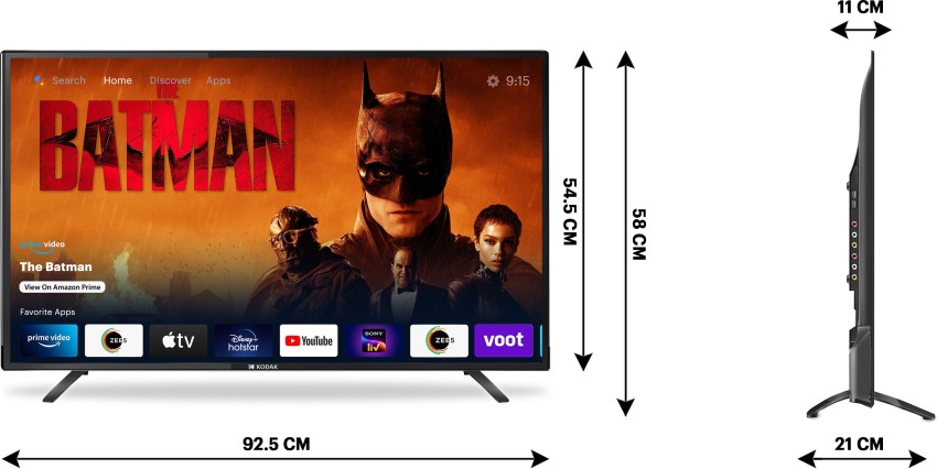 realme 100.3 cm (40 inch) Full HD LED Smart Android TV 2022 Edition with  Android 11 - 2022 Model