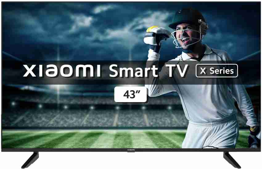 Mi X Series 108 cm (43 inch) Ultra HD (4K) LED Smart Android TV 2022  Edition with 4K Dolby Vision, HDR10, HLG, Dolby Audio, DTS: Virtual X, DTS-HD