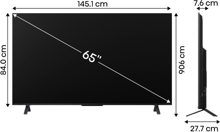 65 in. Toshiba hot tv