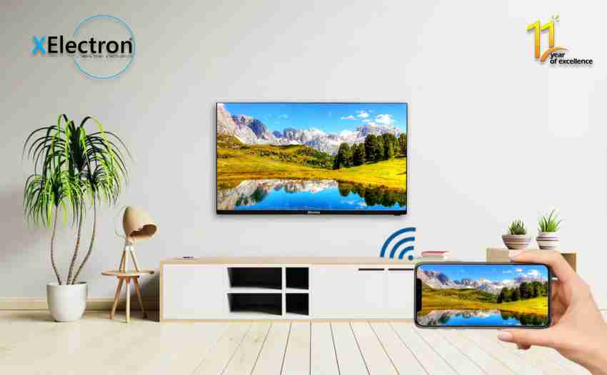 XElectron 24 inch (60 cm) LED TV with Bezel-Less Design - XElectron