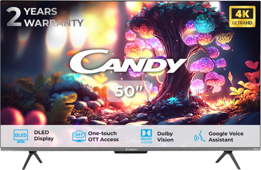 Television CANDY SMART TV LED 50 4K ANDROID 11 50GTV1400 (7345)