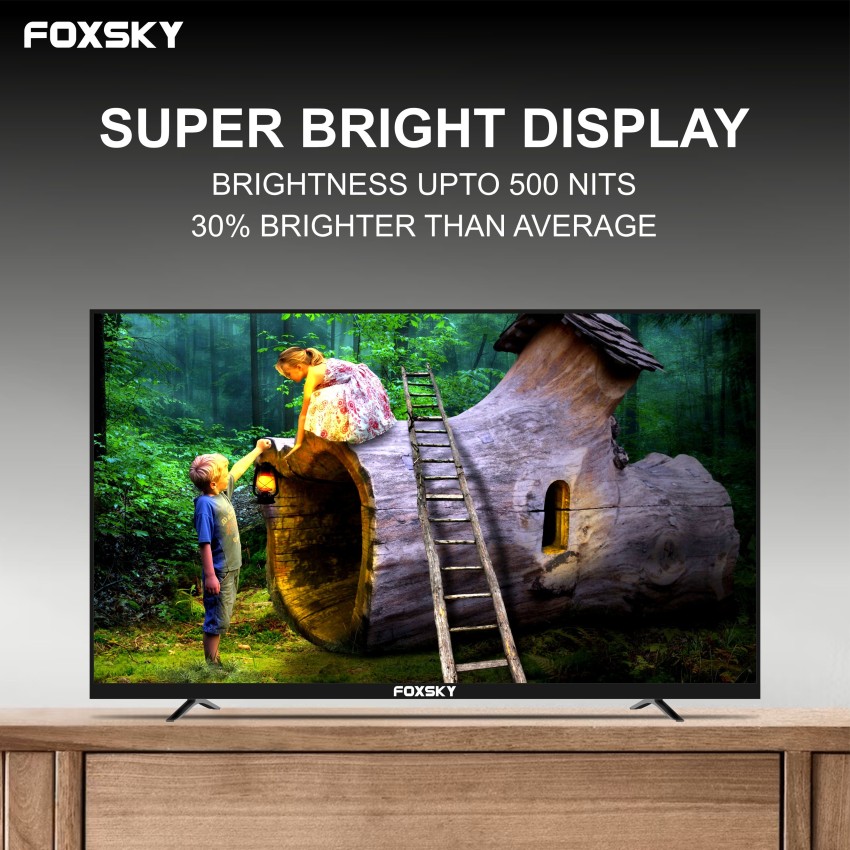 Buy Foxsky 80 Cm (32 Inch) HD Ready LED Smart TV, 2K FHD, 50% OFF