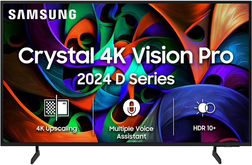 Samsung Crystal 4k Vision Pro 2024 D Series Smart Tv Review.