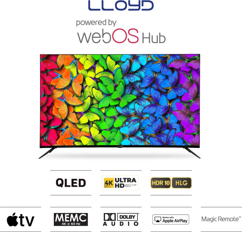 In Prices Smart India Ultra at Online 109 WebOS (43 (4K) Lloyd inch) TV HD cm best QLED