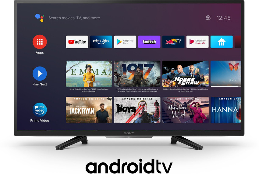Sony Bravia 80 cm (32 inches) HD Ready LED Smart TV KLV-32W622G (Black) :  Amazon.in: Electronics