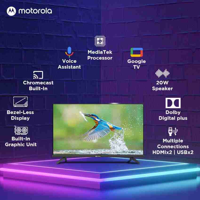 MOTOROLA EnvisionX 109 cm (43 inch) Ultra HD (4K) LED Smart Google