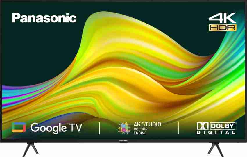 108 cm (43 inches) 4K Ultra HD Smart LED Google TV TH-43MX750DX (Black, 4K  Colour Engine, Home Theatre Built in, Google Assistant)