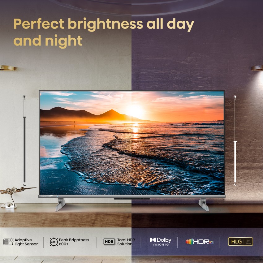 CES 23 > Hisense U6K 4K Ultra HD QLED TV, 50'', 55'', 65'', 75'' and 85''  Mini LED, 600…