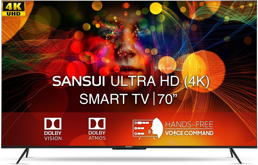 Sansui 178 cm (70 inch) Ultra HD (4K) LED Smart TV Online at best  
