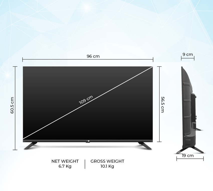LG LED テレビ Ultra HD くろ 43インチYouTube Netflix
