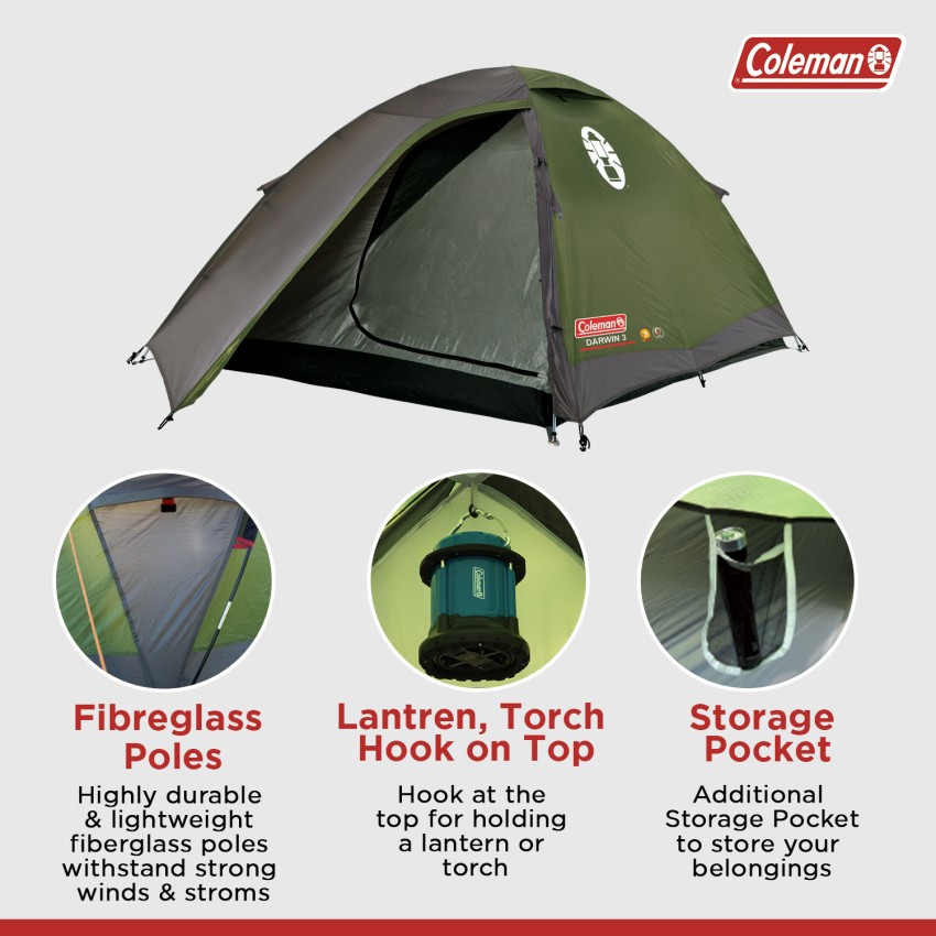 Coleman darwin tent best sale