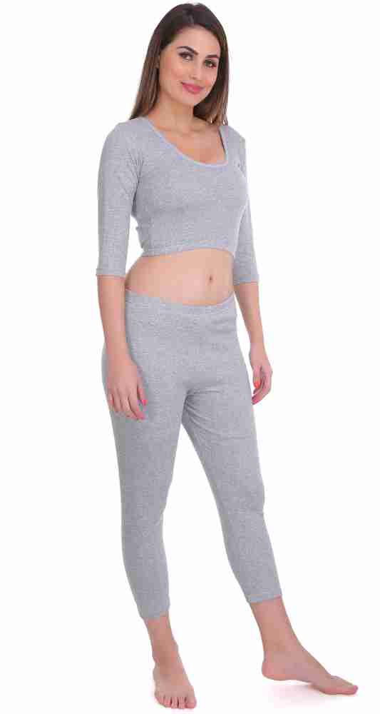 Crop top pyjama discount set