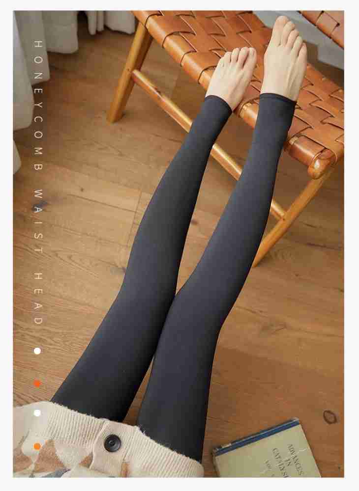Buy HSR Winter Warm Leggings Women Thermal Leggings Pants Fleece Lined Thick  Tights Women Pyjama Thermal Online at Best Prices in India