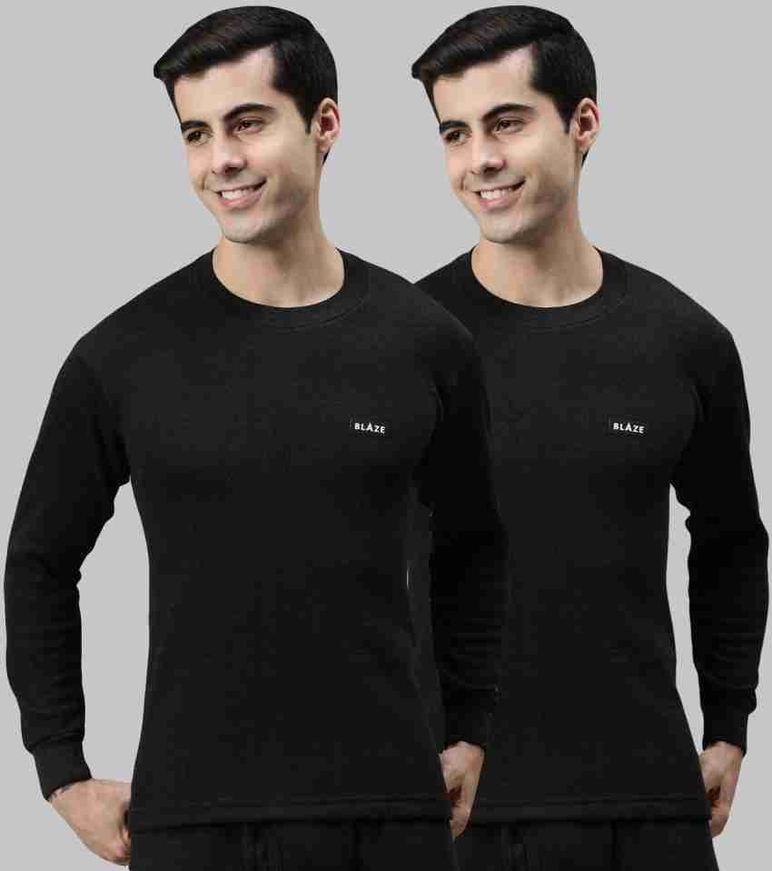 Buy online Solids Inner Thermal Top from winter wear for Women by Uzarus  for ₹399 at 73% off